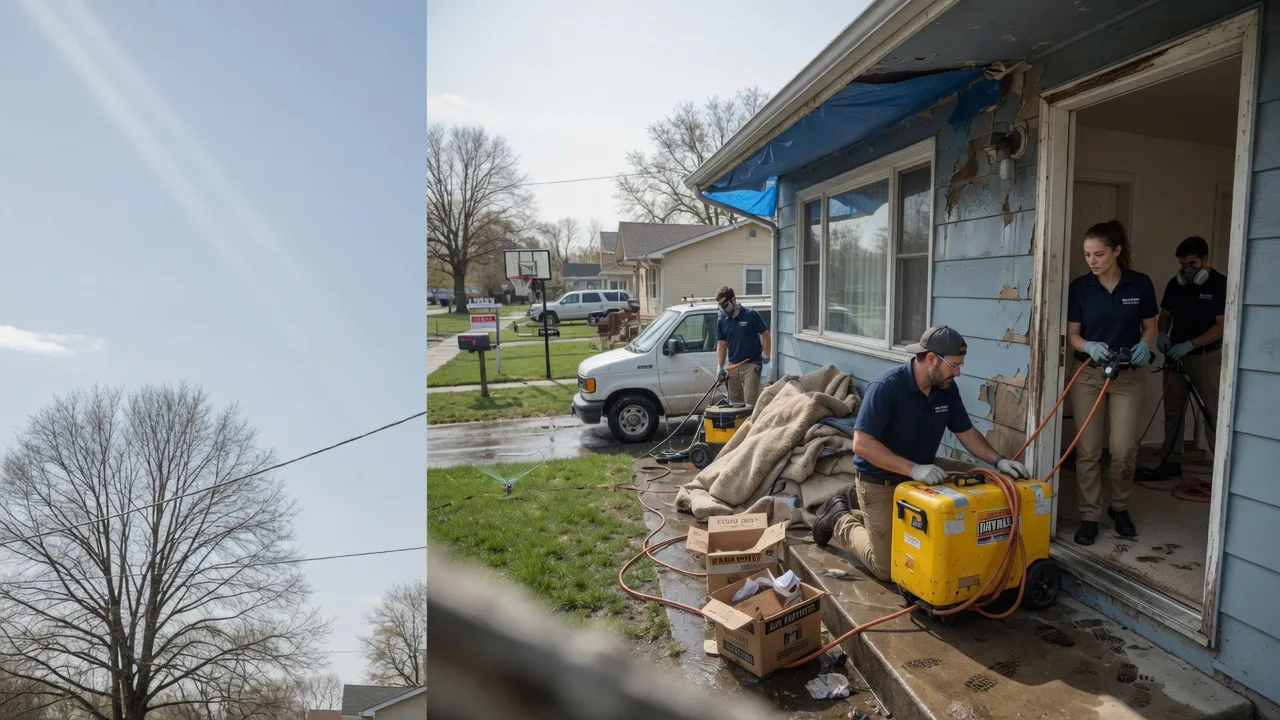 Basement Flood Cleanup in Westby, MT near me